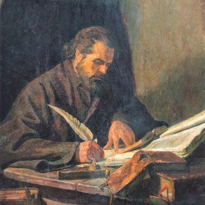 Портрет на Отец Паисий, худ. Кою Денчев